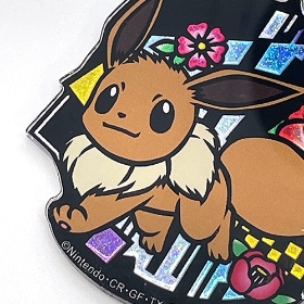 切り絵シリーズ グリッターキーホルダー イーブイB