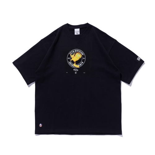 Pokémon UNITE × ZETA DIVISION TEE Pikachu / BLACK M