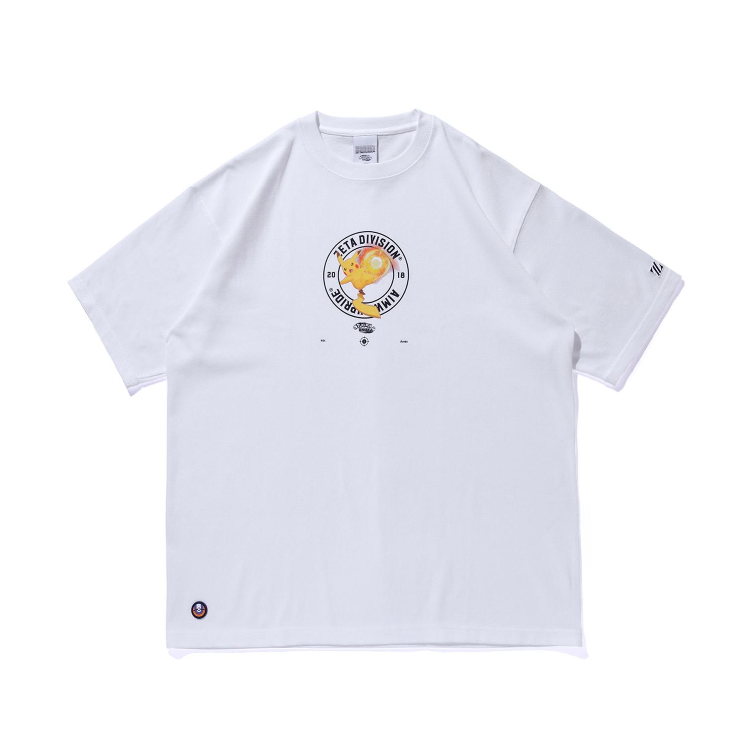 ピカチュ Pokémon UNITE Tシャツ　Lサイズ Pokémon UNITE × ZETA DIVISION TEE Pikachu / WHITE L ｜【公式