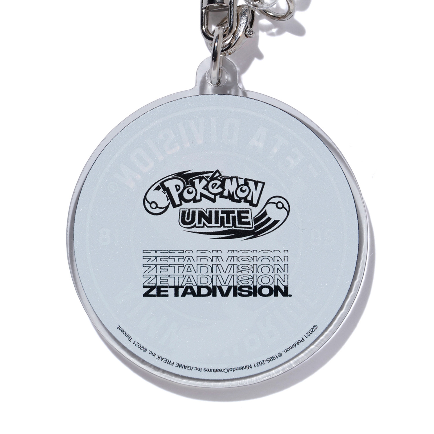 Pokémon UNITE × ZETA DIVISION ACRYLIC KEY CHAIN Pikachu