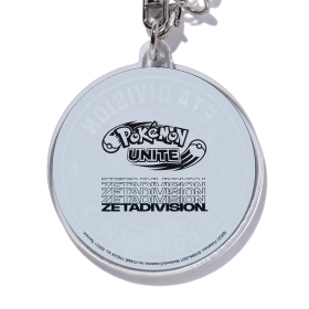 ポケモングッズ。 Pokémon UNITE × ZETA DIVISION ACRYLIC KEY CHAIN Pikachu