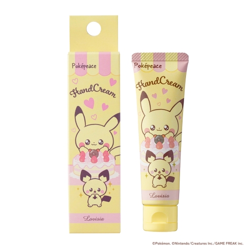 ポケピースハンドクリーム　ピカチュウ＆ピチュー