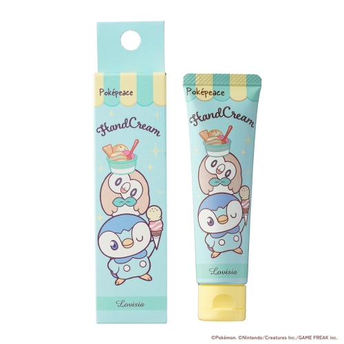ポケピースハンドクリーム　ポッチャマ＆モクロー