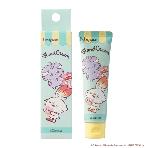 ポケピースハンドクリーム　ヒバニー＆ニャスパー