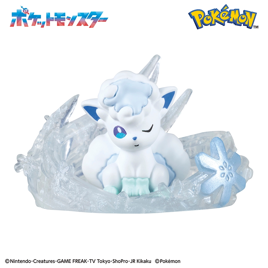 びっくらたまご バスポッピング ポケモン ~かがやく白雪の結晶~