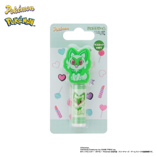 マスコット付きリップクリーム　ニャオハ