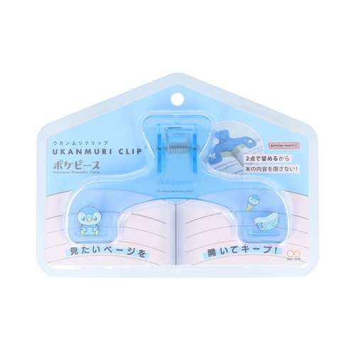 ウカンムリクリップ　ポケピース　ポッチャマ