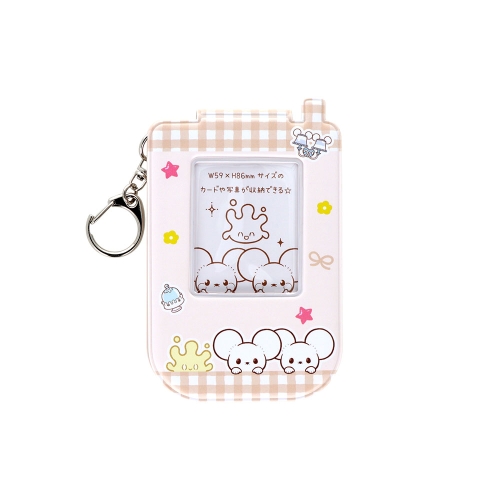 カードホルダー　ポケピース　マホミル＆ワッカネズミ