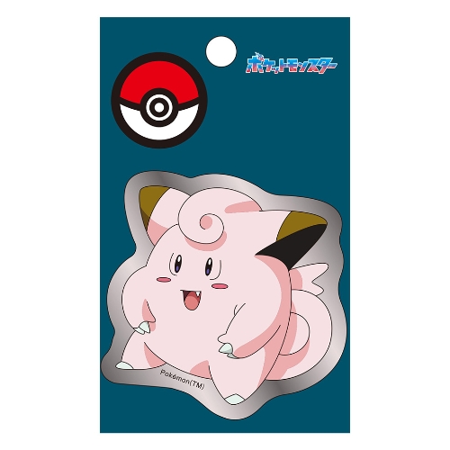 銀ステッカー　ピッピ