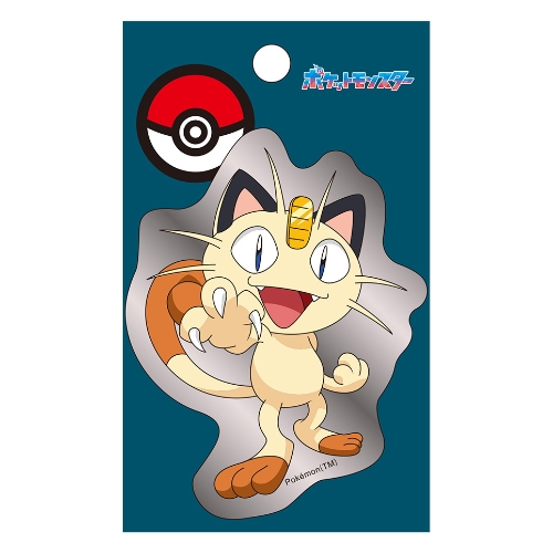 銀ステッカー　ニャース