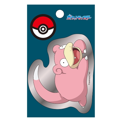 銀ステッカー　ヤドン