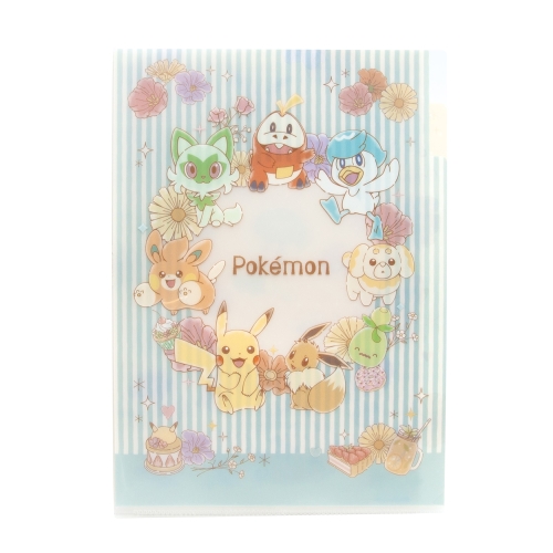 3ポケットクリアファイル キュート ｜【公式】ポケモンセンター