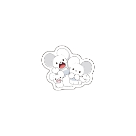掛け時計 イッカネズミ(4ひきかぞく) ｜【公式】ポケモン