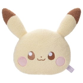 ポケピース/ぬいぐるみフェイスクッション/ピカチュウ ポケピース/ぬいぐるみフェイスクッション/ピカチュウ