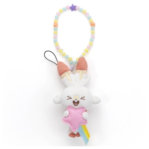 激レアミスバニー　バンビぬいぐるみストラップハートランド ハッピーレインボー 激レアミスバニー バンビぬいぐるみストラップハートランド