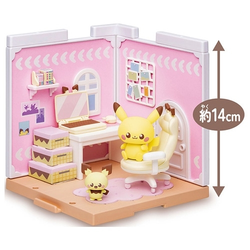ポケピースハウス ホビールーム ピチュー＆ピカチュウ