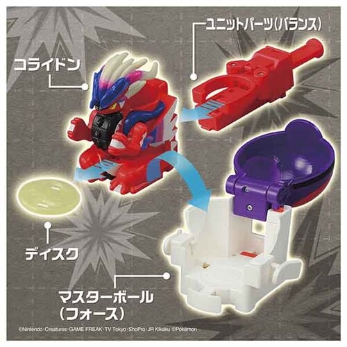 ポケモンアルティマッチ　02　コライドン（マスターボール）