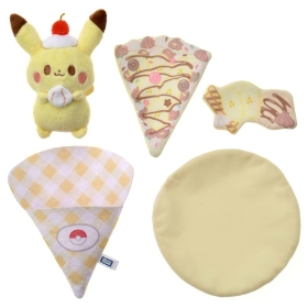 ポケピース くるくるクレープぬいぐるみ ピカチュウ