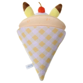 ポケピース くるくるクレープぬいぐるみ ピカチュウ