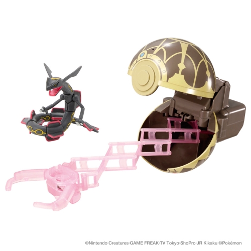 モンコレ　ポケトルゼ　黒いレックウザ（いにしえのモンスターボール）