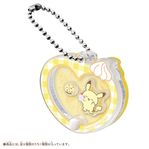 ポケピース　動く♪アクリルチャームコレクション　～Sweets shop～