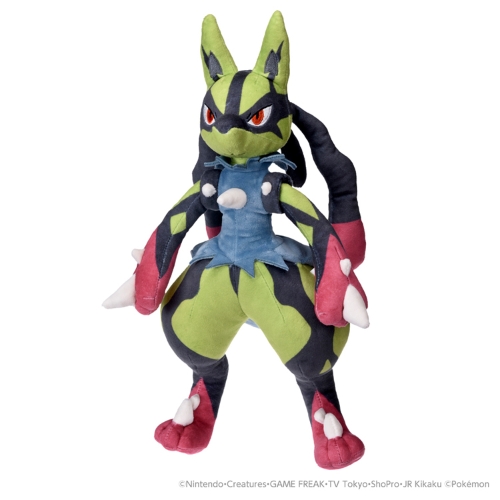 ポケモンぬいぐるみ　黄色いメガルカリオ