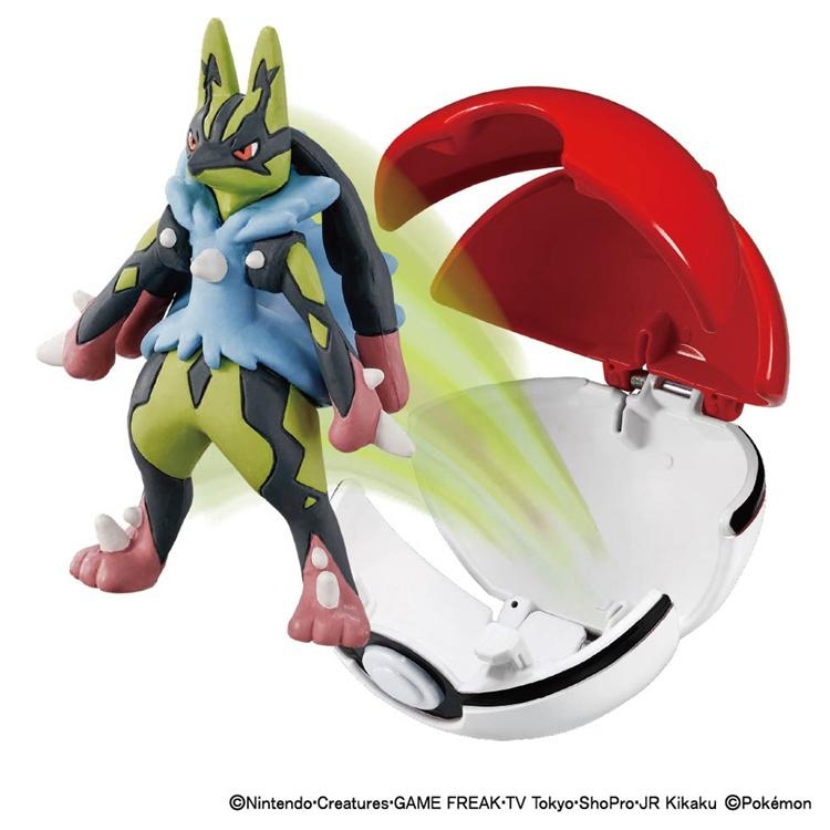 モンコレ ポケデルゼ 黄色いメガルカリオ（モンスターボール