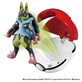 モンコレ メガカメックス ポケデルゼBIG おおきなモンスターボール セット モンコレ ポケデルゼ 黄色いメガルカリオ（モンスターボール