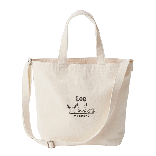 モンポケ Lee Wネーム 帆布マザーズトート キナリ ｜【公式