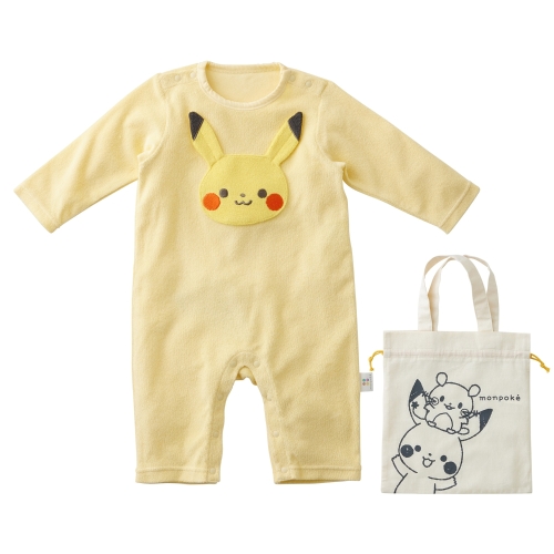 モンポケ ピカチュウ パイルカバーオール ｜【公式】ポケモン