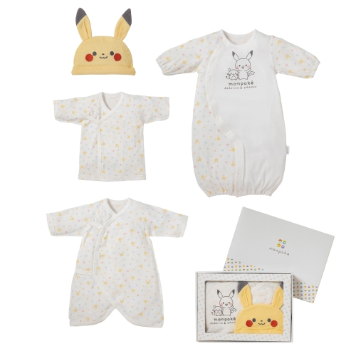 モンポケ　パステル出産準備4点セット