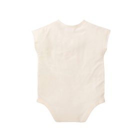 モンポケ　ブルマ付き半袖ロンパース　YE