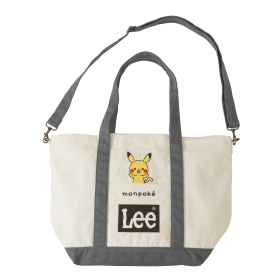 モンポケ Leeコットントート GR