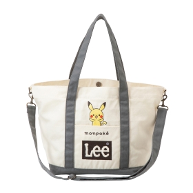 モンポケ Leeコットントート GR
