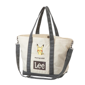 モンポケ Leeコットントート GR