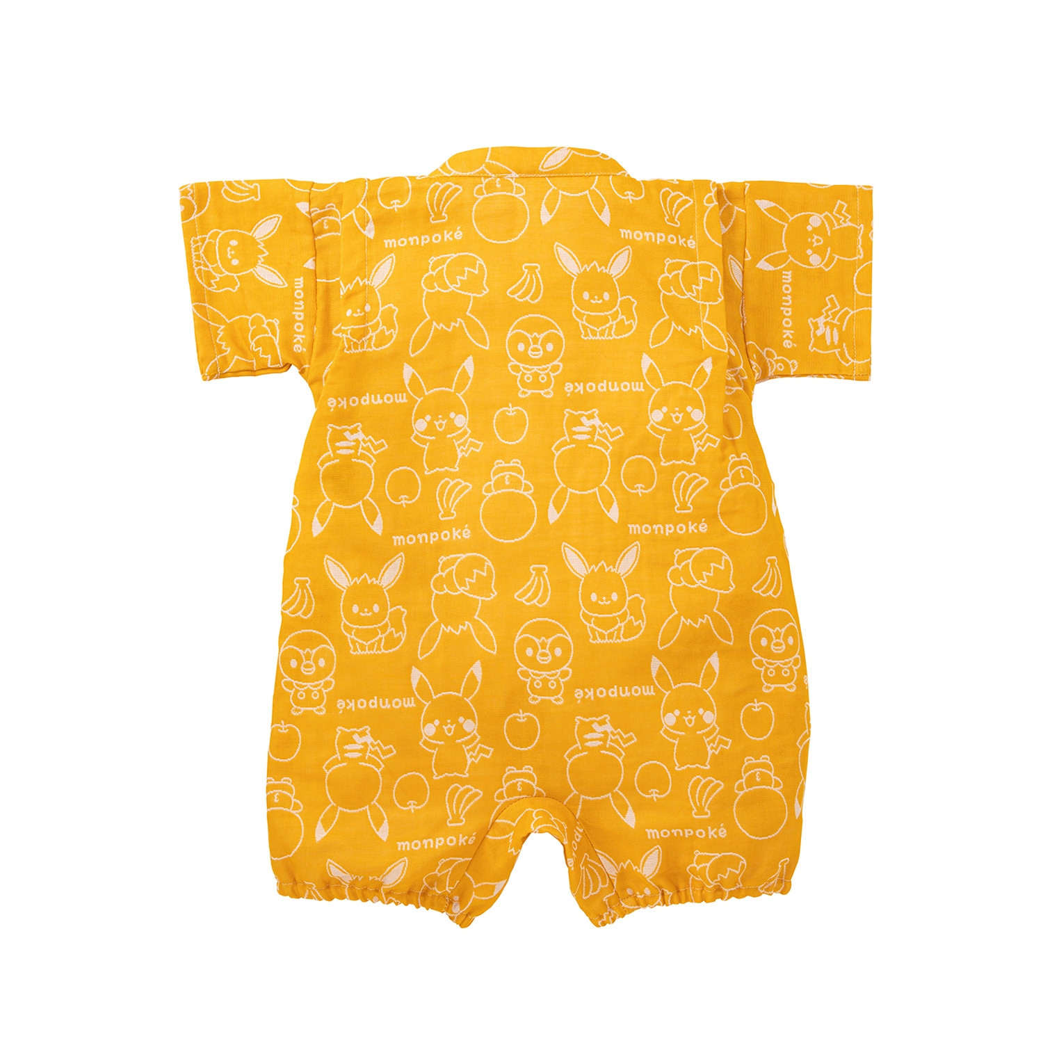 モンポケ 甚平コンビ YE