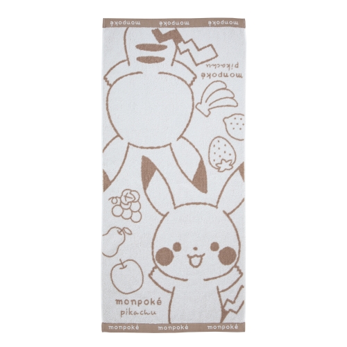 モンポケ　ピカチュウミニバスタオル