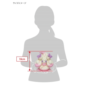 ぬいぐるみ(S) マホイップ（ルビーミックス）リボンあめざいく
