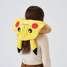 フード付ネックピロー　ピカチュウ