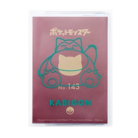 パスポートカバー　おすわりカビゴン