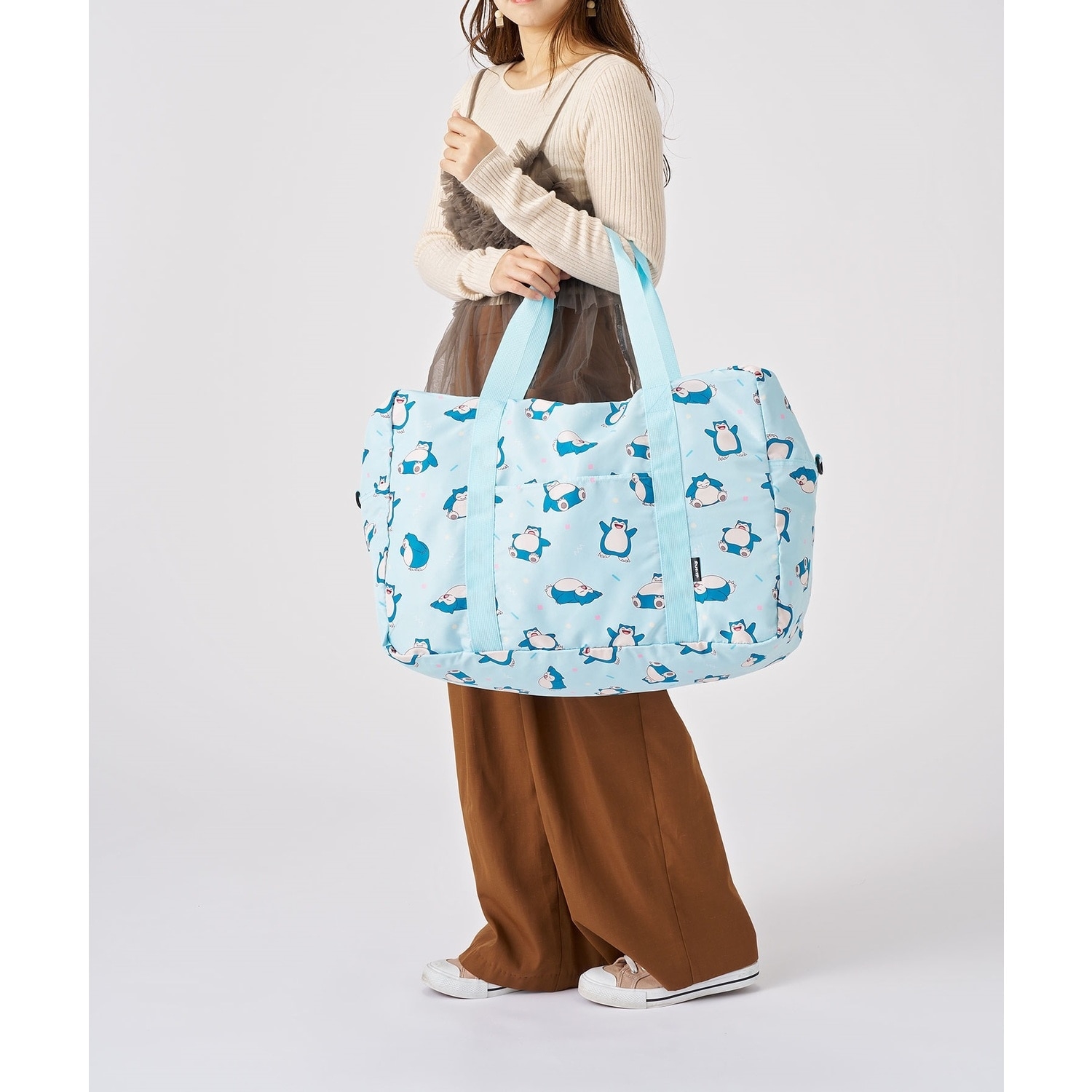 ポーチにしまえるキャリーオンバッグ　45L　カビゴン