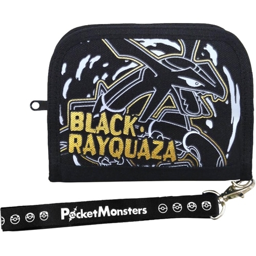 ラウンドウォレット　黒いレックウザ