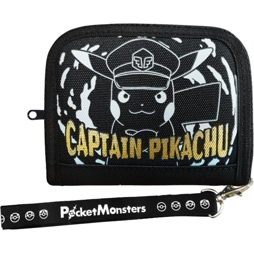 ラウンドウォレット　キャプテンピカチュウ　BK