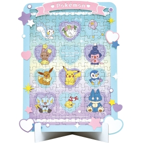 アートデコレーションジグソー108-DP04 Pokemon Heart Bubble