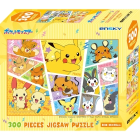 パズル300-3171　ピカチュウとでんきタイプのなかまたち