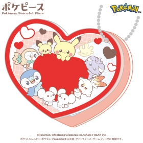 アクリルミラーキーホルダー ポケピース
