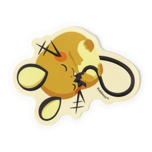 ポケモンスリープ　ダイカットステッカー（デデンネ）