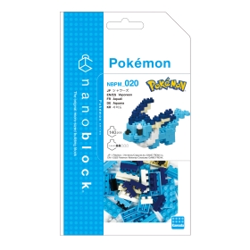 ポケモン　ポロックラムネ　シャワーズ ナノブロック シャワーズ ｜【公式】ポケモンセンターオンライン