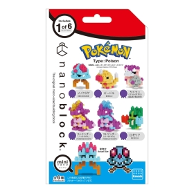 ミニナノ ポケットモンスター どくタイプ