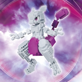 ナノブロック　ミュウツー デラックスエディション